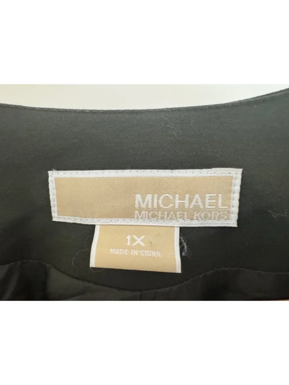 Michael Kors real shoulder spandex